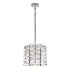 Elstead Shoal 1 Light Pendant Light in Polished Nickel