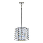 Elstead Shoal 1 Light Pendant Light in Polished Nickel
