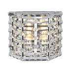 Elstead Shoal 2 Light Wall Light in Polished Nickel