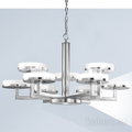 Kolarz Solis 10 Light Ceiling Chandelier Silver Leaf 6020.81050