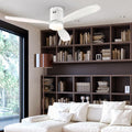 Schuller Siroco Dimmable Ceiling Fan in White