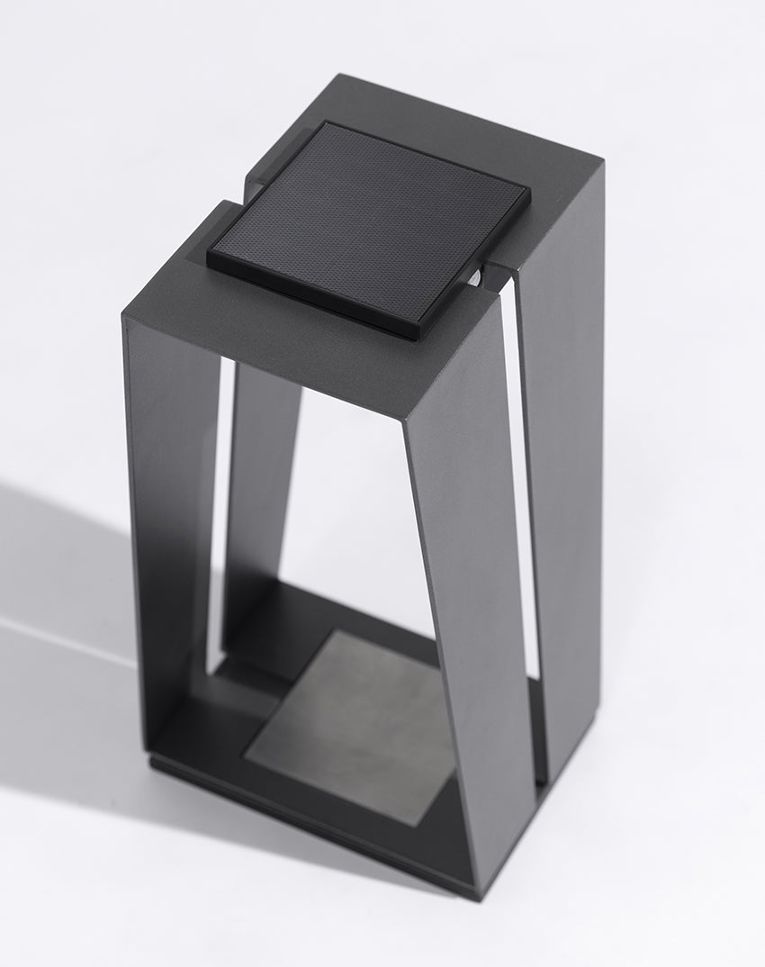 Skaal 500lm Solar Lantern 39 cm - Space Grey Aluminium