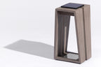 Skaal 500lm Solar Lantern 39 cm - Teak Duratek with Wood-fibre Composite Slats