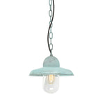Elstead Somerton Outdoor Chain Lantern in Verdigris
