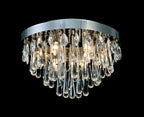 Diyas Sophia 10 Light Ceiling Light in Polished Chrome with Crystal