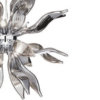 Ideal Lux White Leaves Hanging Ceiling Light SP8 111957