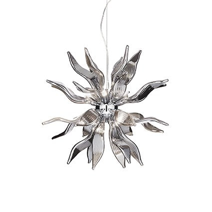 Ideal Lux White Leaves Hanging Ceiling Light SP8 111957
