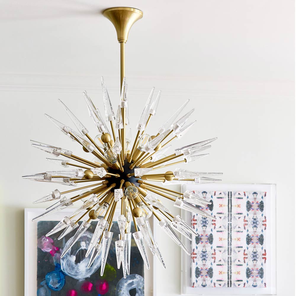 Hudson Valley Sparta 12 Light Chandelier in Aged Brass