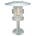 Norlys Stockholm Large Outdoor Pedestal in Galvanised Finish