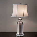 Feiss State Room Switched Table Lamp in Antique Nickel
