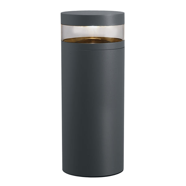 Norlys Stavanger Medium Outdoor Bollard in Graphite