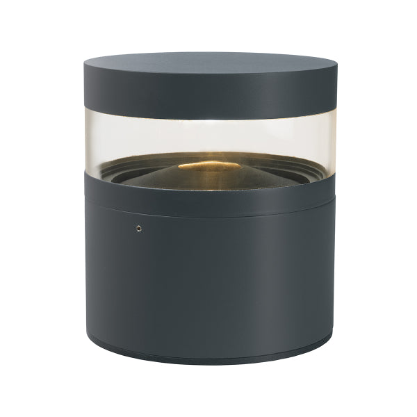 Norlys Stavanger Small Outdoor Bollard in Graphite