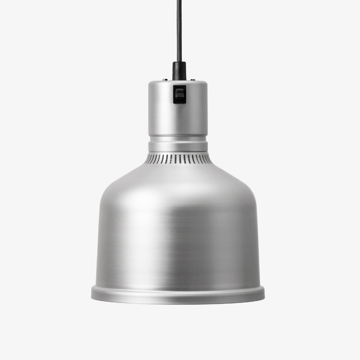 Stay Hot Restaurant Heat Lamp Focus MS Fixed Cord Aluminium Finish