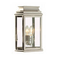 Elstead St Martins Outdoor Coastal Wall Lantern in Solid Brass with Polished Nickel 