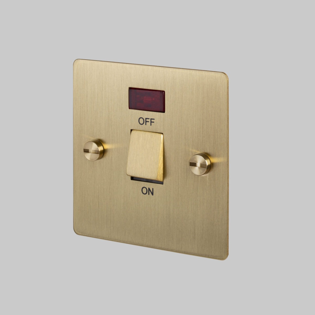 Buster & Punch 20A DP Switch / Brass