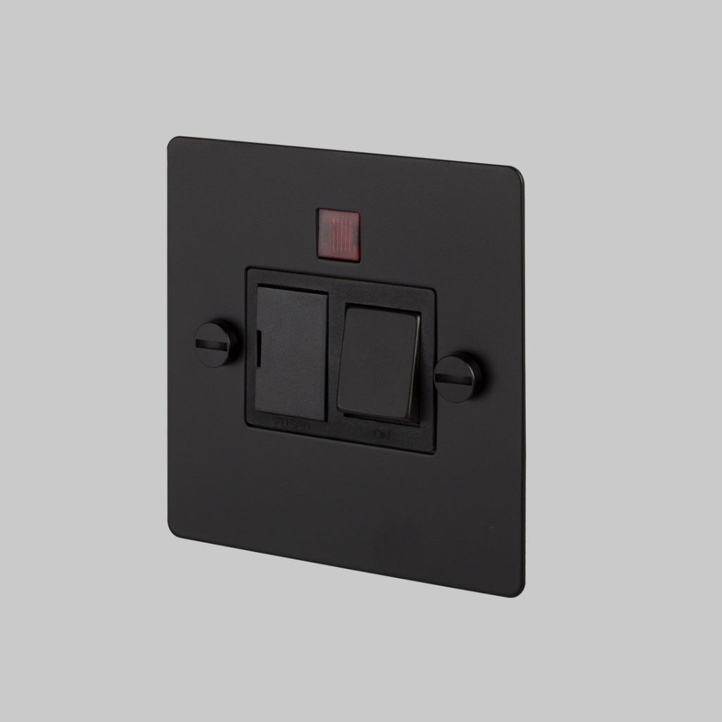 Buster & Punch Switched Fused Spur / Black