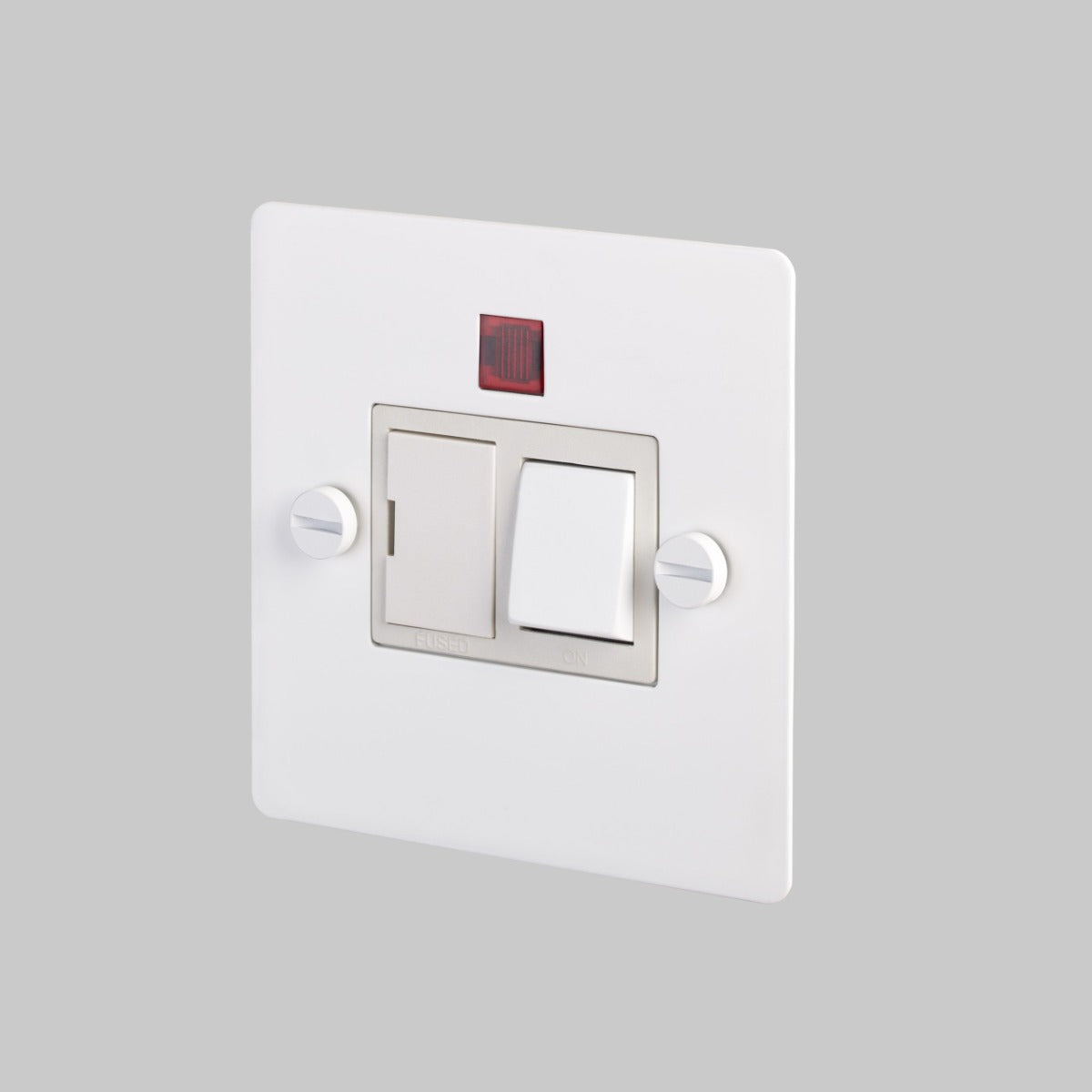 Buster & Punch Switched Fused Spur / White