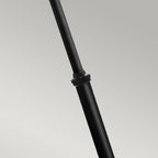 Norlys Turin 2 Light Outdoor Lamp Post in Black