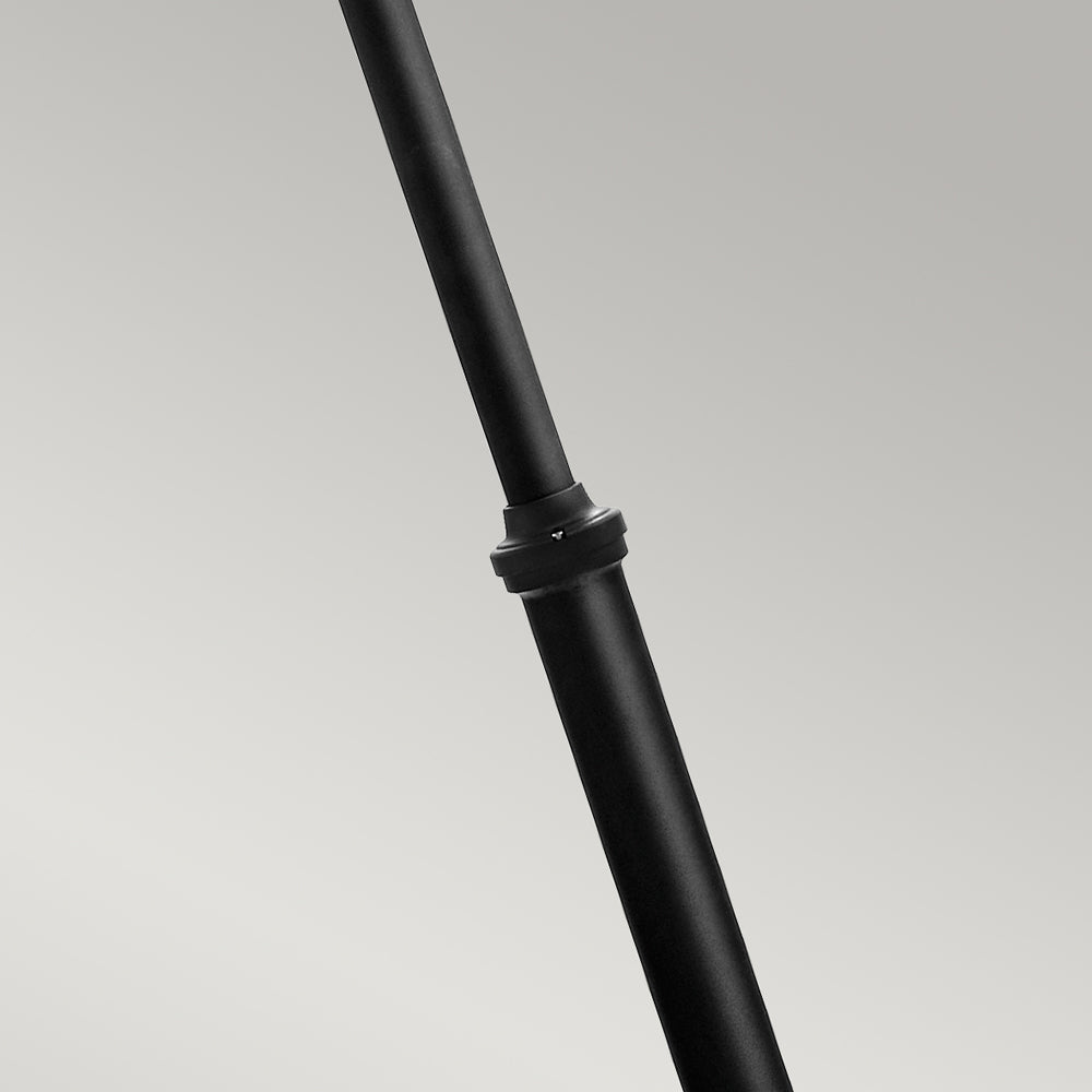 Norlys Turin 2 Light Outdoor Lamp Post in Black