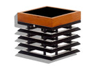 Tekura 300lm Solar Wall Light - Teak with HPL Slats