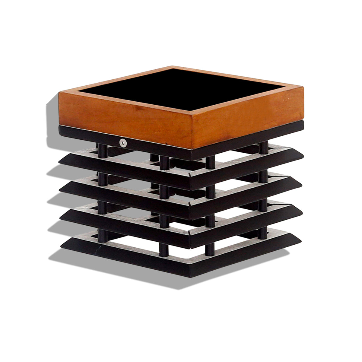 Tekura 300lm Solar Wall Light - Teak with HPL Slats