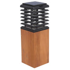 Tekura 500lm Solar Pathway Light 45 cm - Teak Duratek with HPL Slats