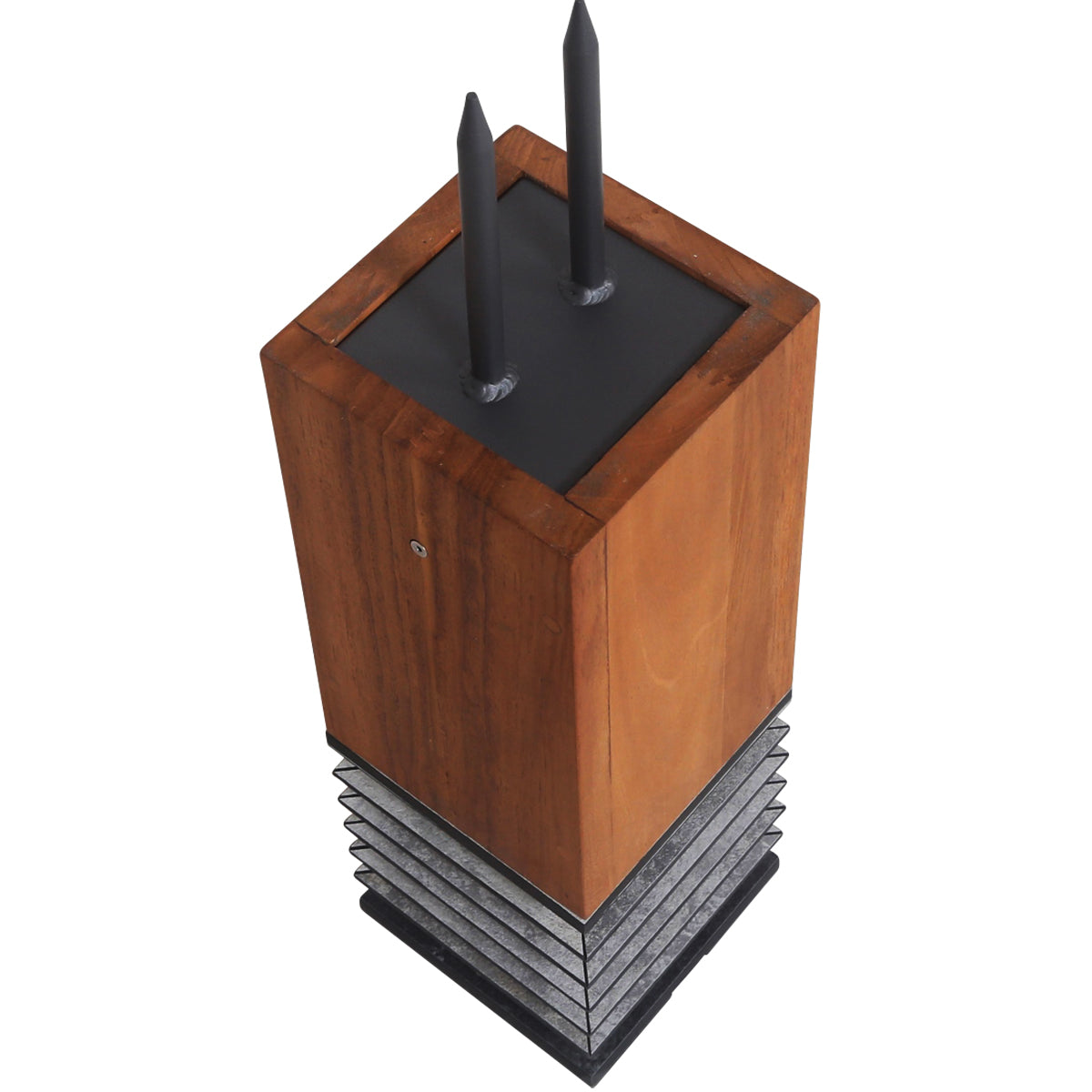 Tekura 500lm Solar Pathway Light 45 cm - Teak Duratek with HPL Slats