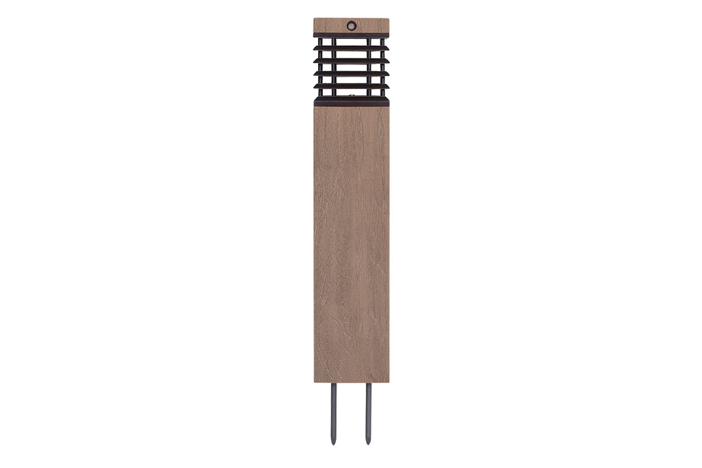 Tekura 500lm Solar Pathway Light 75 cm - Teak Duratek with HPL Slats