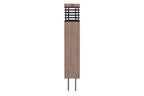 Tekura 500lm Solar Pathway Light 75 cm - Teak Duratek with HPL Slats