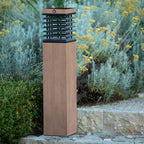 Tekura 500lm Solar Pathway Light 75 cm - Teak Duratek with HPL Slats