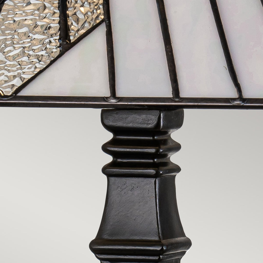 Elstead Alderley Tiffany Large Table Lamp in Vintage Bronze