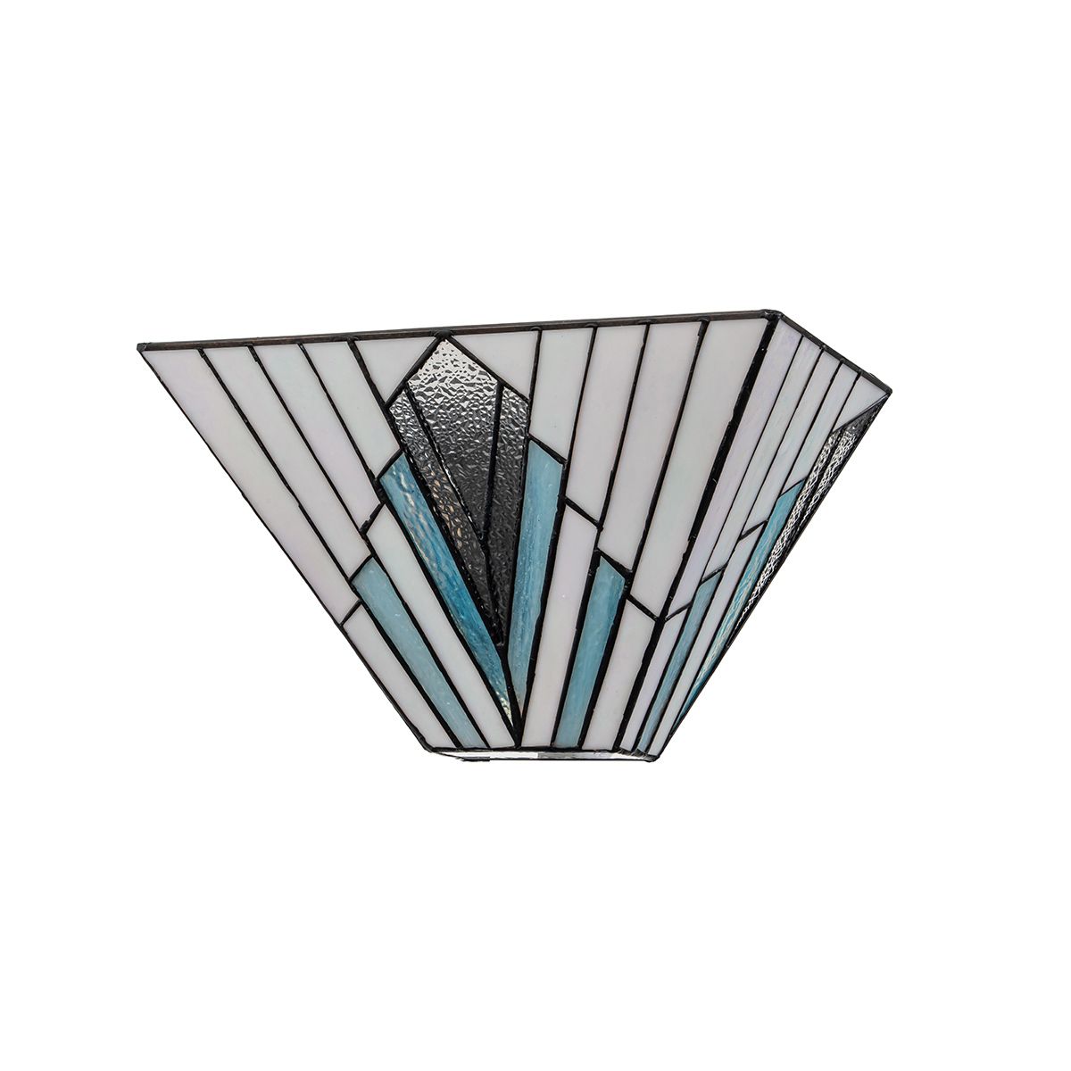 Elstead Alderley Tiffany 2 Light Wall Light in Vintage Bronze