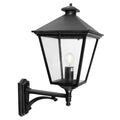Norlys Turin Grande Outdoor Wall Lantern in Black