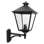 Norlys Turin Grande Outdoor Wall Lantern in Black