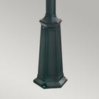 Norlys Turin Grande 2 Light Outdoor Lamp Post in Black