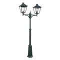 Norlys Turin Grande 2 Light Outdoor Lamp Post in Black