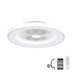 Mantra Tibet Ceiling Fan & Dimmable LED Light White. 5 Years Warranty. Remote Control, App & Alexa/Google Voice Control