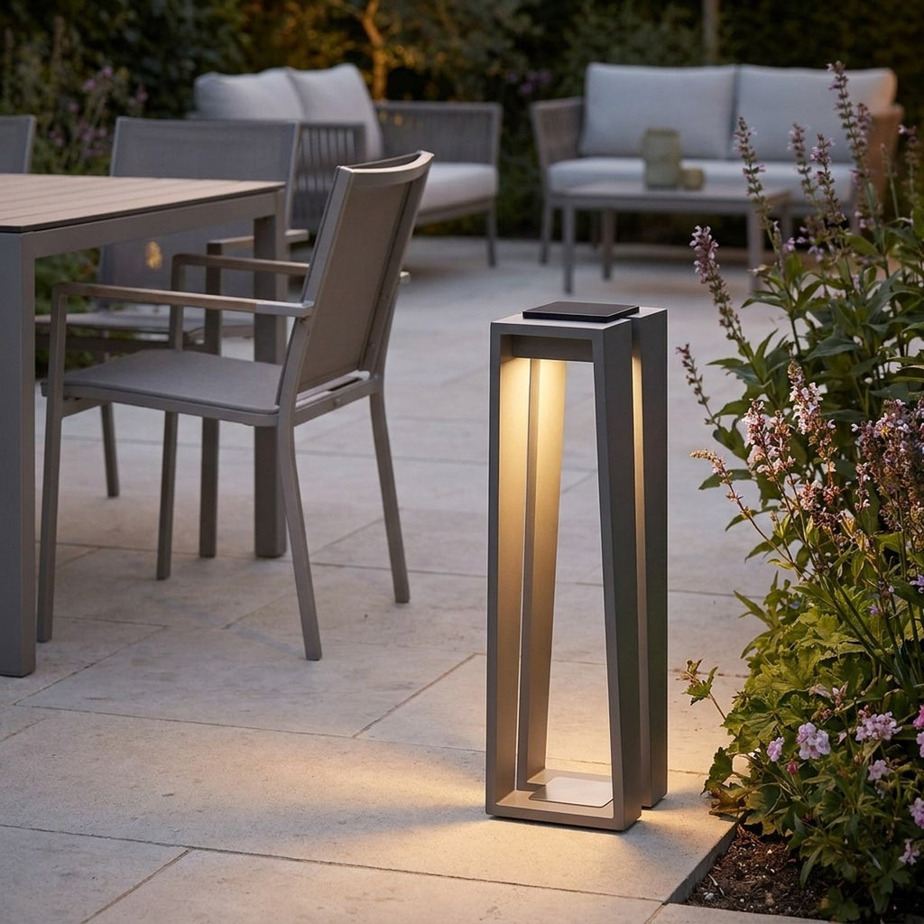 Skaal 500lm Solar Lantern 39 cm - Space Grey Aluminium