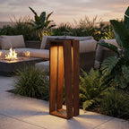 Skaal 500lm Solar Lantern 65 cm - Corten Aluminium