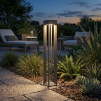 Blade 500lm Solar Pathway Light 90 cm - Space Grey Aluminium