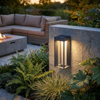 Blade 500lm Solar Wall Light 45 cm - Space Grey Aluminium