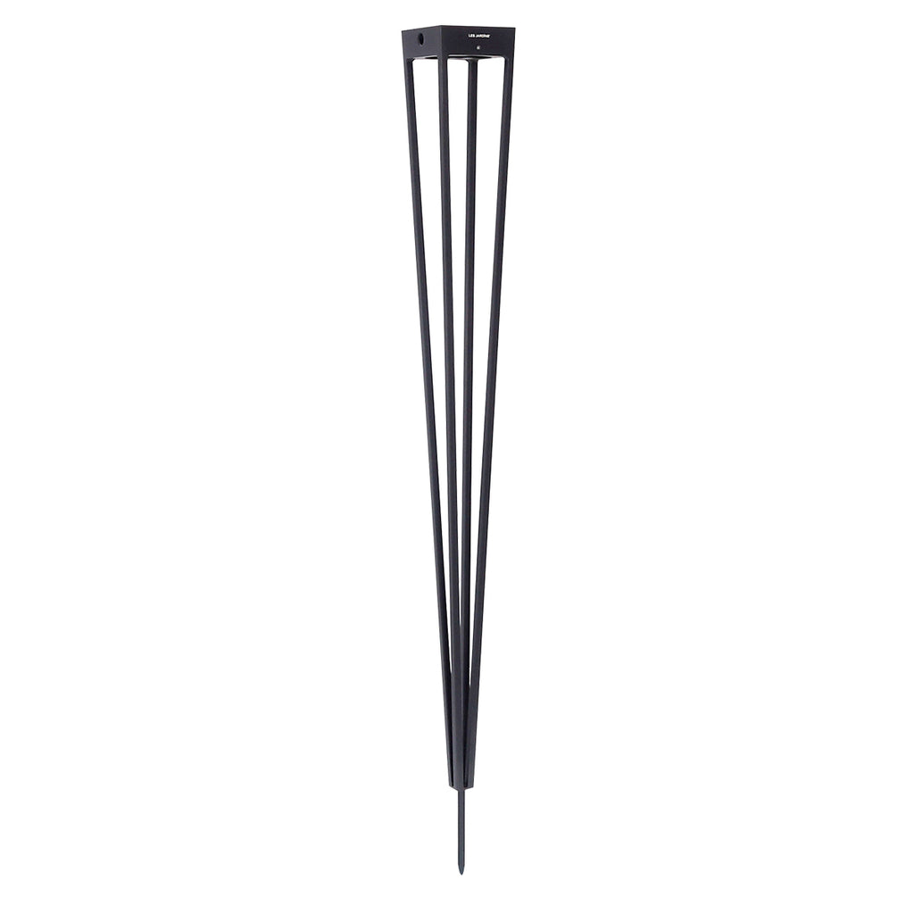 Tinka 300lm Solar Torch 90 cm with Integrated Spike - Space Grey Aluminium