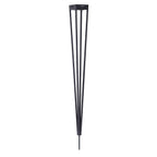Tinka 300lm Solar Torch 90 cm with Integrated Spike - Space Grey Aluminium