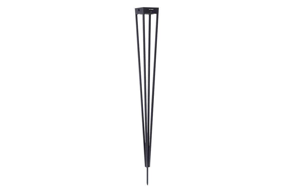 Tinka 300lm Solar Torch 90 cm with Integrated Spike - Space Grey Aluminium