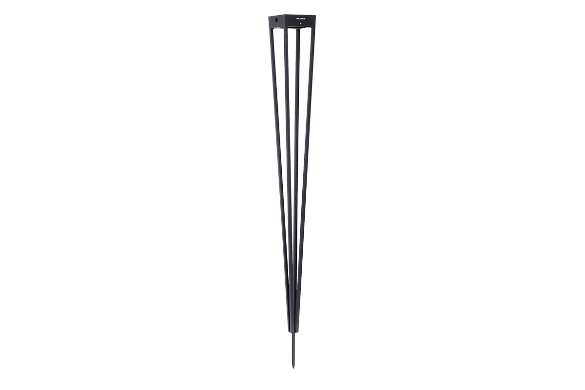 Tinka 300lm Solar Torch 90 cm with Integrated Spike - Space Grey Aluminium