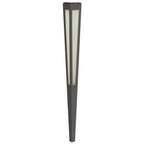 Tinka 500lm Solar Torch 120 cm - Space Grey Aluminium with Frosted Acrylic Diffuser