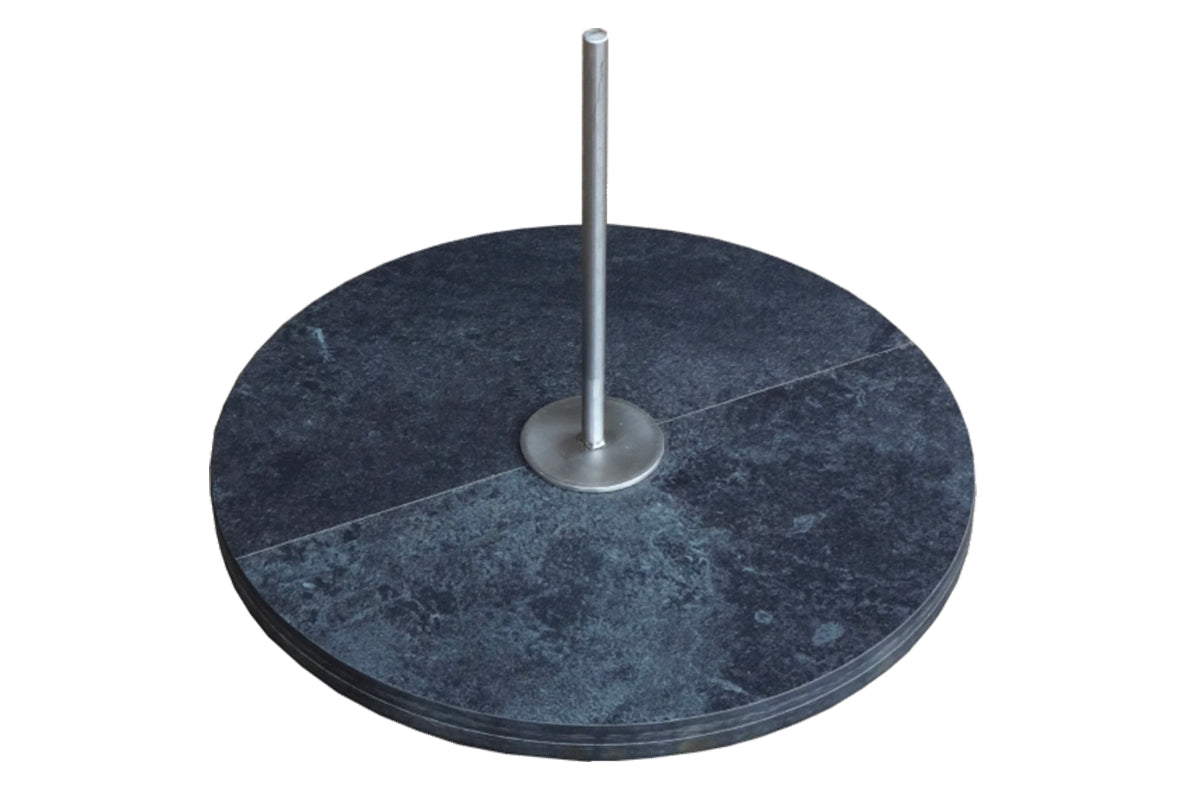 Tinka Slate HPL Base 30 cm Diameter for Solar Torches