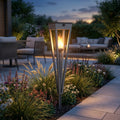 Tinka 300lm Solar Torch 50 cm with Integrated Spike - Space Grey Aluminium