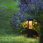 Tradition 500lm Solar Pathway Light 45 cm - Corten Aluminium