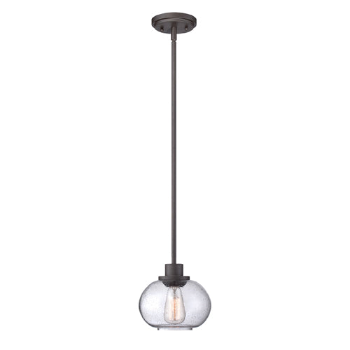 Quoizel QZ/TRILOGY/MP Trilogy 1Lt Bronze Ceiling Mini Pendant